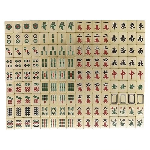 Mahjong Tile Set FENGSHUI-CAISHEN de Latón miniatura 1