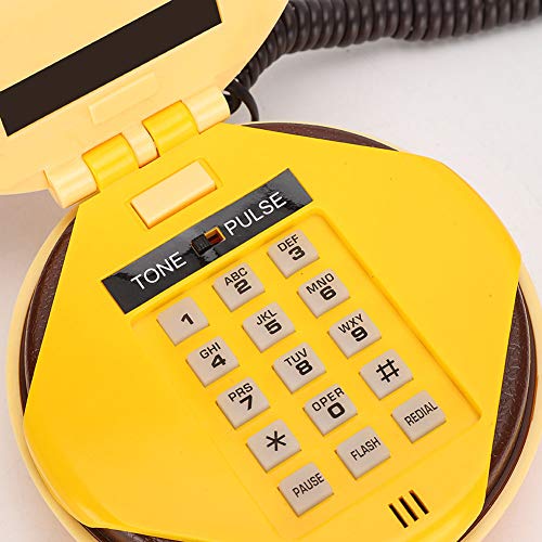 Teléfono de línea con cable ASHATA diseño hamburguesa miniatura 7