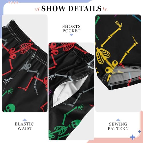 Astronauts Rockets Boys Track Pants Space Pattern Toddler Casual Pants Sweatpants Kids Athletic Pants for 6-8 Years4