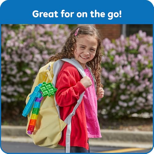 image for hand2mind Numberblocks Sensory Bubble Poppers, Push Pop Fidget Toys, K