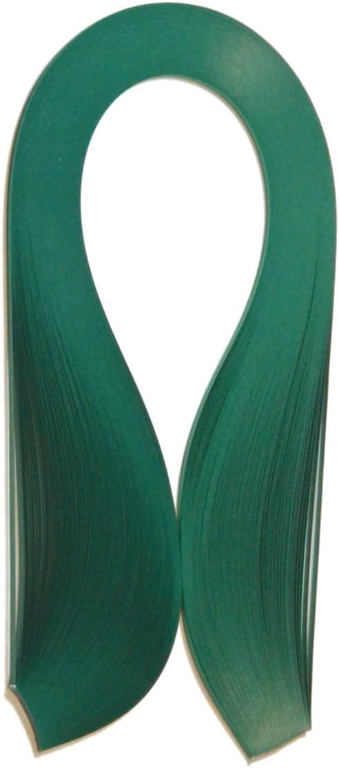 Quilling Paper 3 mm Bands Pack of 125 pcs. Color Dark Green