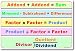 Basic Math Operations - Classroom Math Poster