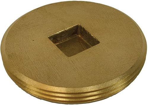 3-1/2 Brass Screw Countersunk PLUG