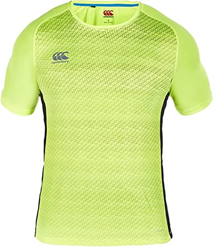 Canterbury Men's Vapodri Drill Short Sleeve T-Shirt, Pale Green, M