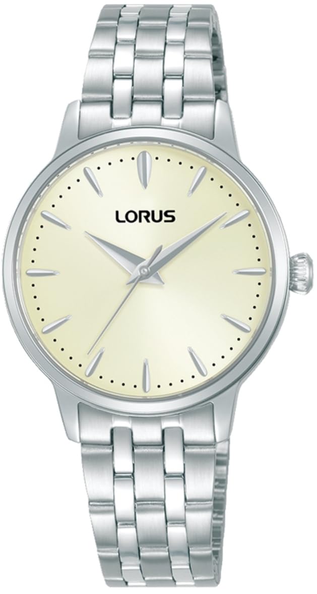 Lorus Women Analog Quartz Watch with Stainless Steel Strap RG317XX9