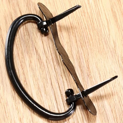 Pomos para muebles y tirador de hierro vintage de 67 x 30 mm para cajón de cocina 7