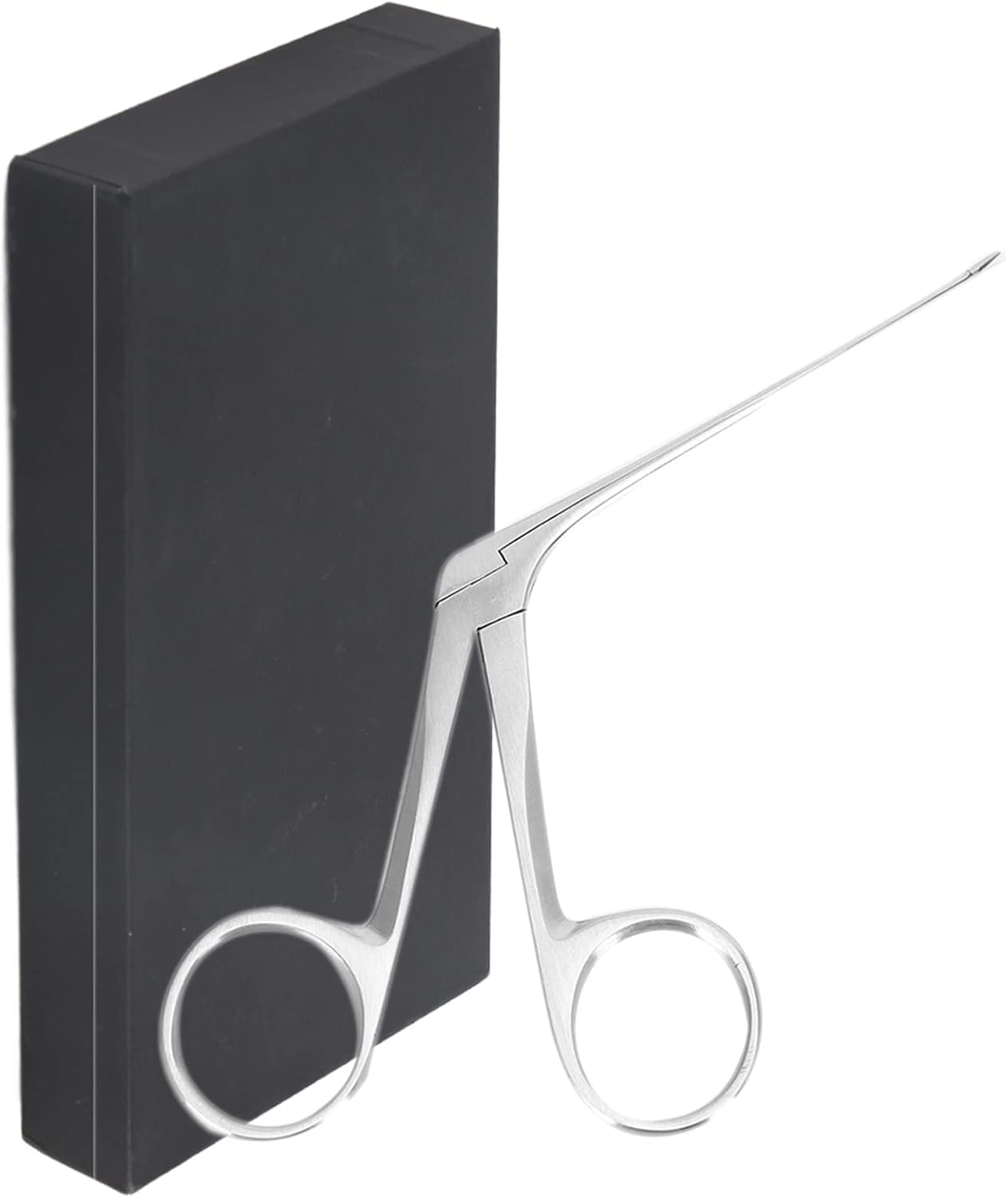 Pinze per Orecchie in Acciaio Inox Da 3", Pinze per Orecchie Medie, Pinze per Orecchie a Coccodrillo per La Pulizia Professionale Delle Orecchie | Pinzette per raccogliere e pulire le orecchie, pinzette per orecchie