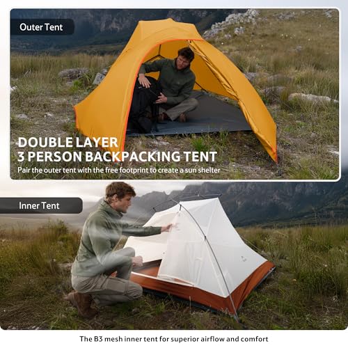 Naturehike Cloud Up Base 3P Tent