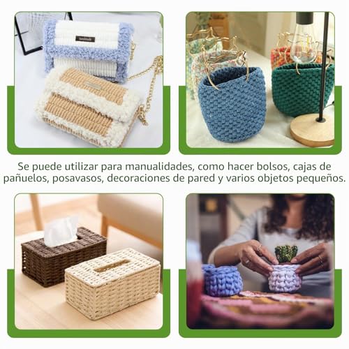 Miniatura 7 de Cañamazo Plástico,8 Hojas Malla De Plastico Para Hacer Bolsos Lienzo De Bordado,Plastic Canvas 6ct Malla Plastico Manualidades Para Bordados Proyectos De Punto Y Ganchillo 30 20cm,Blanca Y Negra