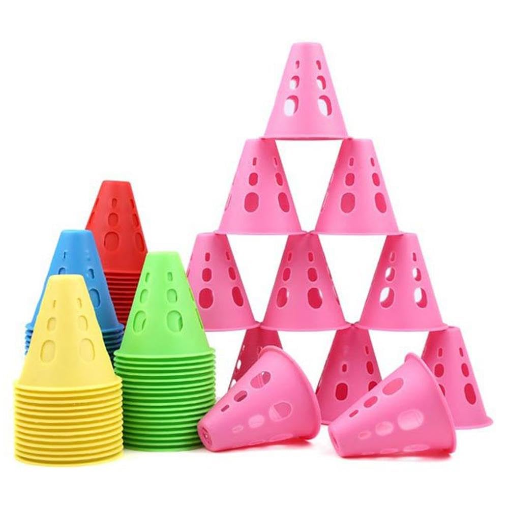 アームスポーツ：コーンプラー Amazon.co.jp: ミニ防風スラロームコーン 20 個 3 インチ