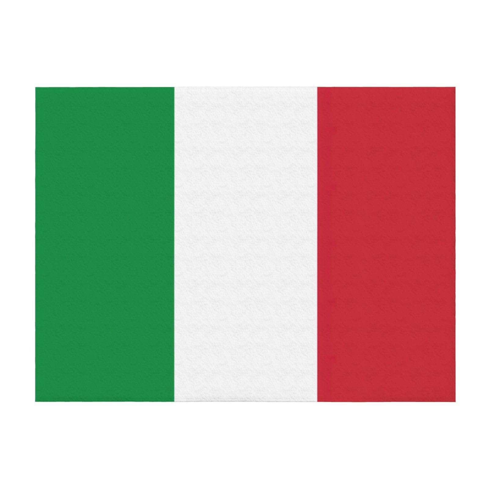 Couverture lit imprimé drapeau italien pour vos soirées cocooning EdWal