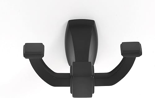 Alno Inc Acabado de gancho de bata doble montado en la pared bronce