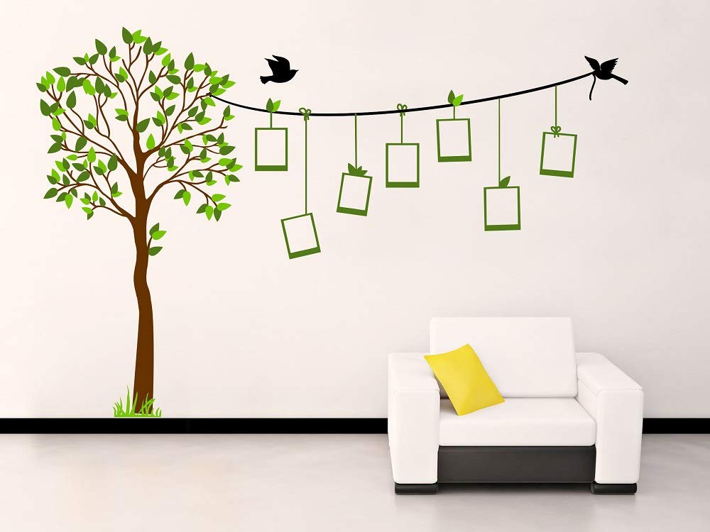 Walltech Family Tree Wall Sticker| Beautiful Design Wall Decoration Sticker