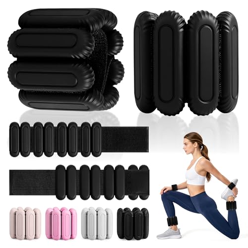 Image of Wrist Weights for Women & Men, 2lb Silicone Wrist Ankle Weights