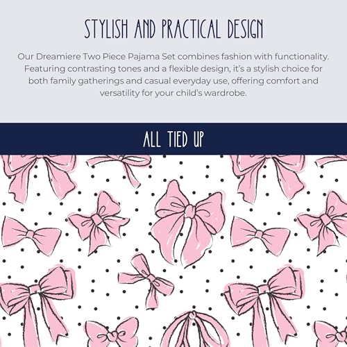 Two Piece Pajama Set | Boys-Girls | Toddler Sleepwear | Matching Family Pajama | Lightweight, Comfortable for Skin 6