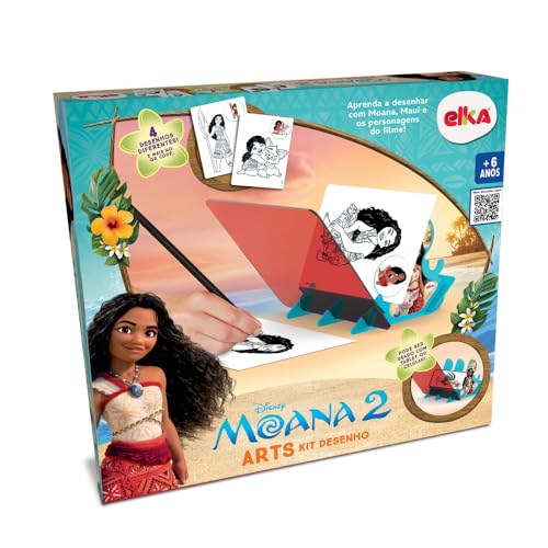 Arts Kit Desenho - Moana 2