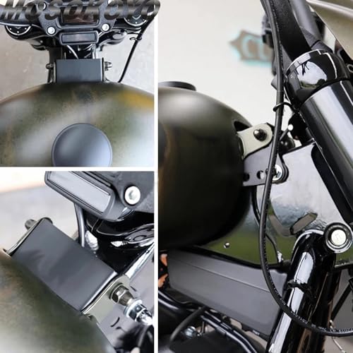 Kit de elevación de tanque de gas ajustable para Harley Softail FXBB FXST 2018-2024 5