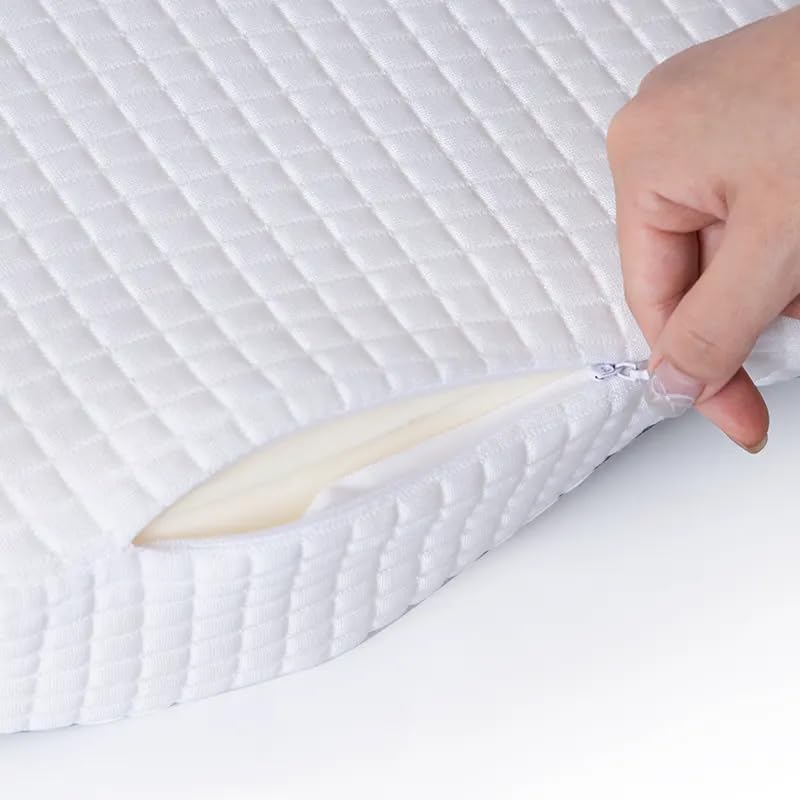 Image of Luxury Orthopedic Cervical Pillow for Neck and Shoulder Pain Relief Ergonomic Memory Foam Pillows for Sleeping Ideal for Chronic Neck Pain & Spinal Alignment Spondylitis & Contour Pillow (Design 7)