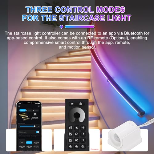 Image of Stair Light Controller 32 Channel with PIR Motion Sensor APP Remote Control