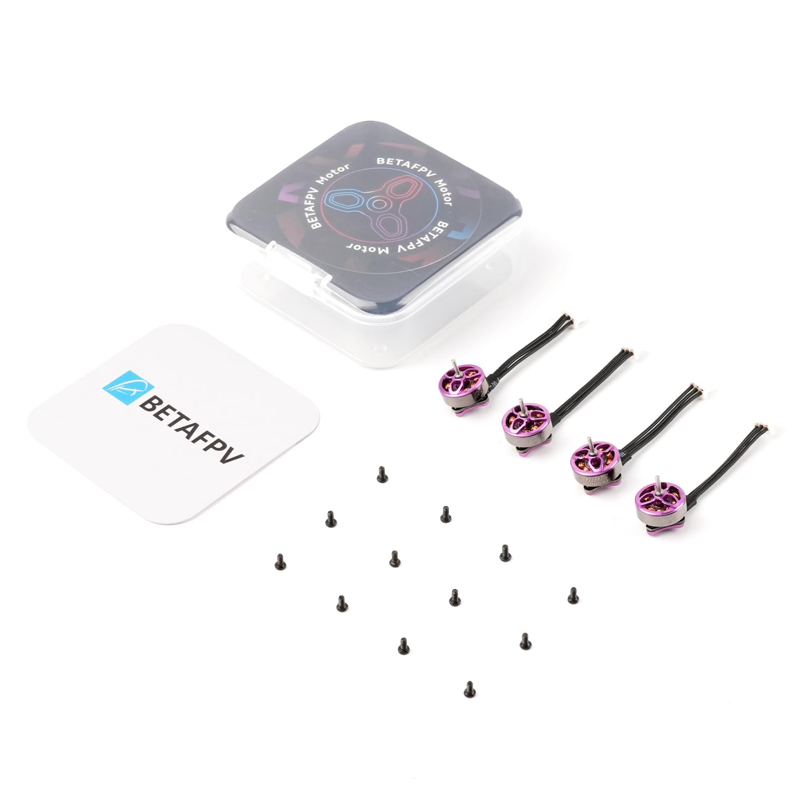 BETAFPV 4pcs 0802 25000KV Brushless Motor for 65/75mm 1S FPV Racing Drone | 1S FPV Drone Motor, Compatible for Matrix G4 5IN1 II Flight Controller, Air75 II, Meteor65 Pro FPV Drone