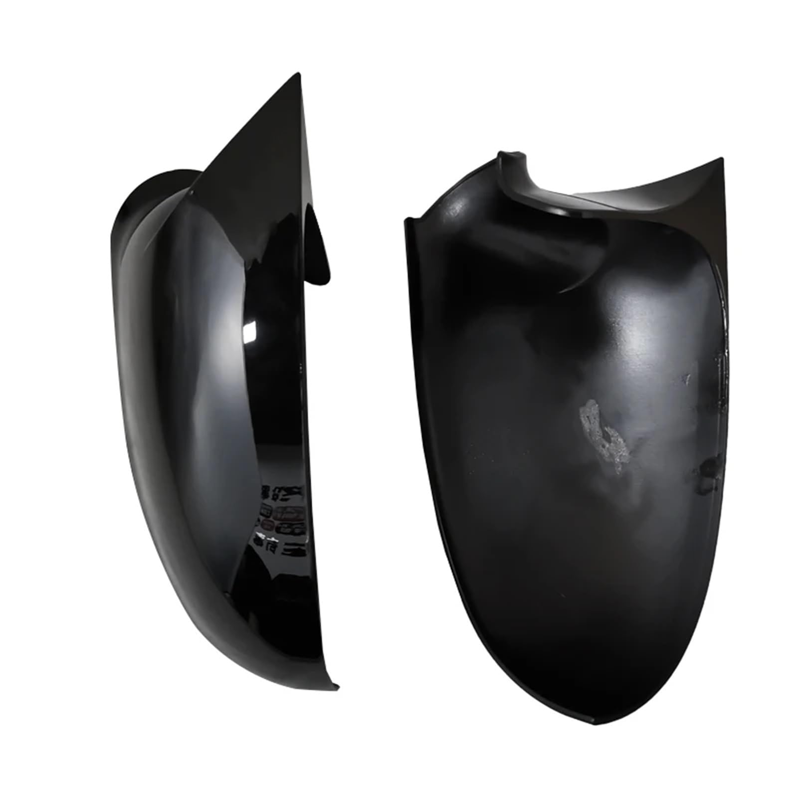 Calotte Specchio,Copertura Specchio Uso Adatto Per Copri Specchietti Laterali VW Golf 5 MK5 GTI(Bright black)