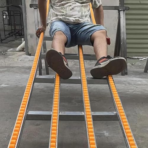Convoyeur à gravité avec poulie de déchargement 40 cm pour quai d'usine