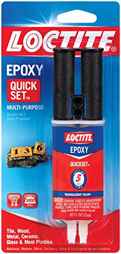 Loctite 1395391-8 Epoxy Quick Set, 0.85 fl. oz. Syringes (Case of 8)