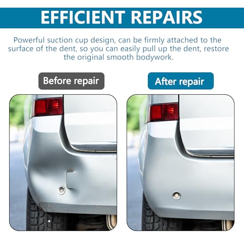 Image of wuyaoyao 2PCS Car Dent Puller Kit, Car Dent Removal Tool, Powerful Suction Cup for Car Dents Repair, Auto Body Small Dent Remover Puller for Phone Screen Removal, Objects Moving and Lifting