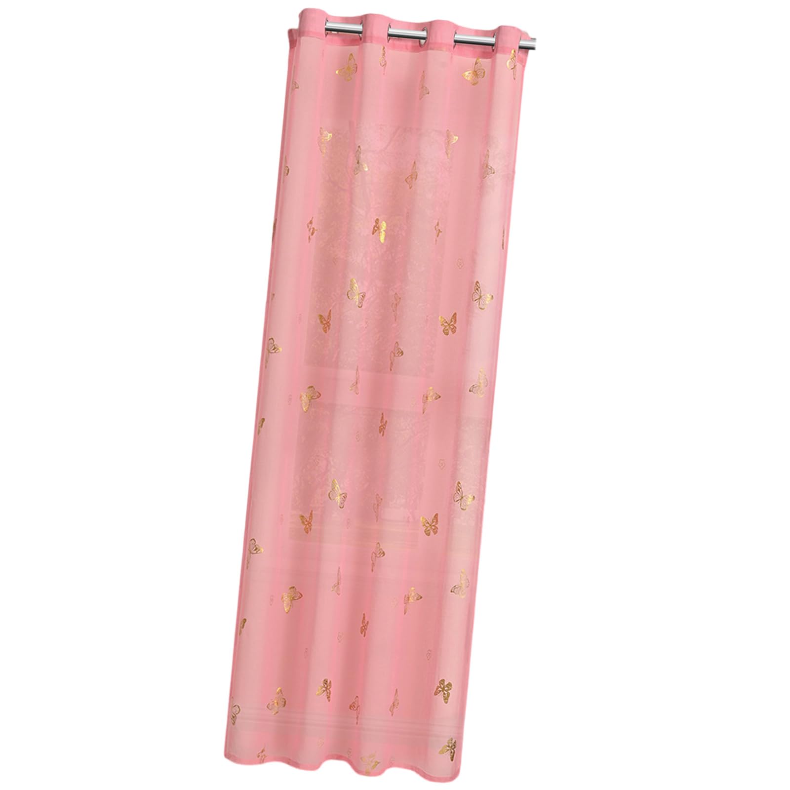 Elnwnnkc 132 241Cm Embroidered White Sheer Curtains For Living Room And Bedroom Rod Pocket Voile Drapes Light Filtering Drapes Sheer Voile Curtains With Beads