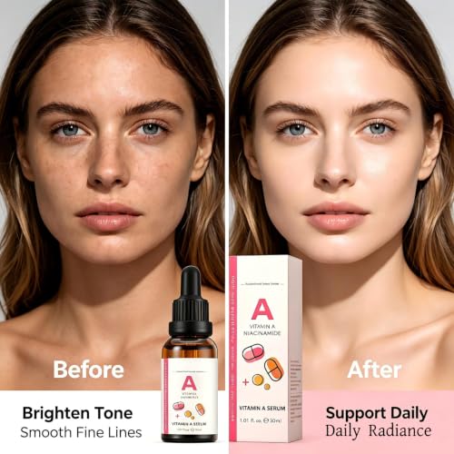 Image of Dark Spot Corrector With Anti-Aging Melasyl + 10% Niacinamide, Discoloration Correcting Serum for Sun Spots, Age Spots & Post-Acne Marks Korean Skincare | 1.01 fl.oz. (Vitamin A essence)