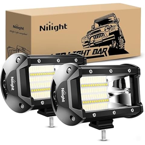Nilight 18001F-B LED Off Road Lights Cover