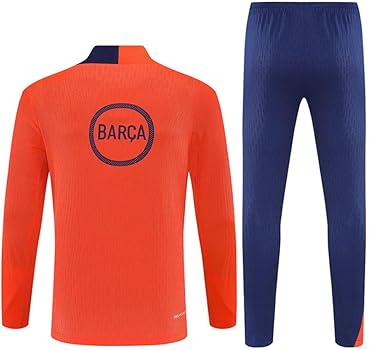Amazon | [HEBANDY] バルセロナ ユニフォーム 上下セット 秋冬 バルサ