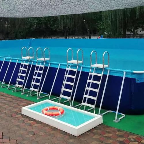 Escalera para piscina LHFJ acero inoxidable 63 in miniatura 2