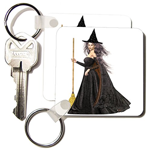 Porte-clés Halloween Witchy Woman de 3drose parfait pour décorer votre sac à main