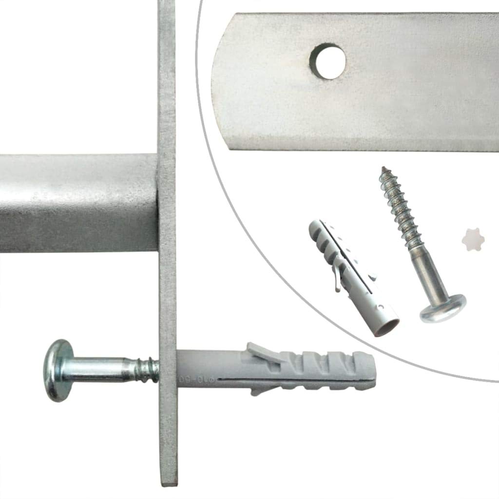 Rejas de seguridad de ventana ajustables 2 uds 1000-1500 mm para balcón,planta baja,ventana de bodega,ventanas exteriores