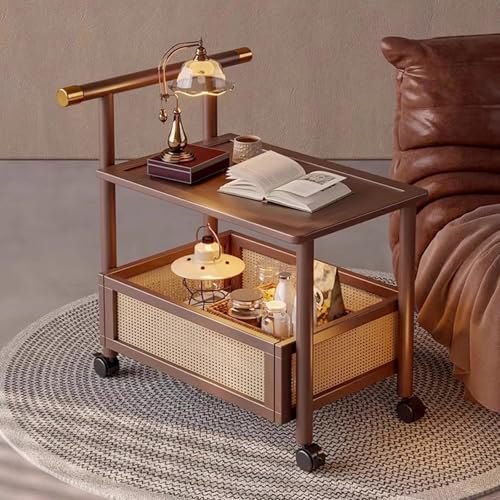 Table d'appoint pivotante pour aménager votre salon, chambre ou balcon
