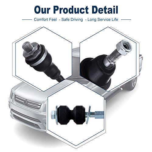 Feiparts Suspension Parts Control Arm Tool Inner Tie Rod Ends Lower Control Arms Outer Tie Rod Ends Front Sway Bar End Links 2006 2007 2008 2009 2010 2011 For Ford Focus #TOP5