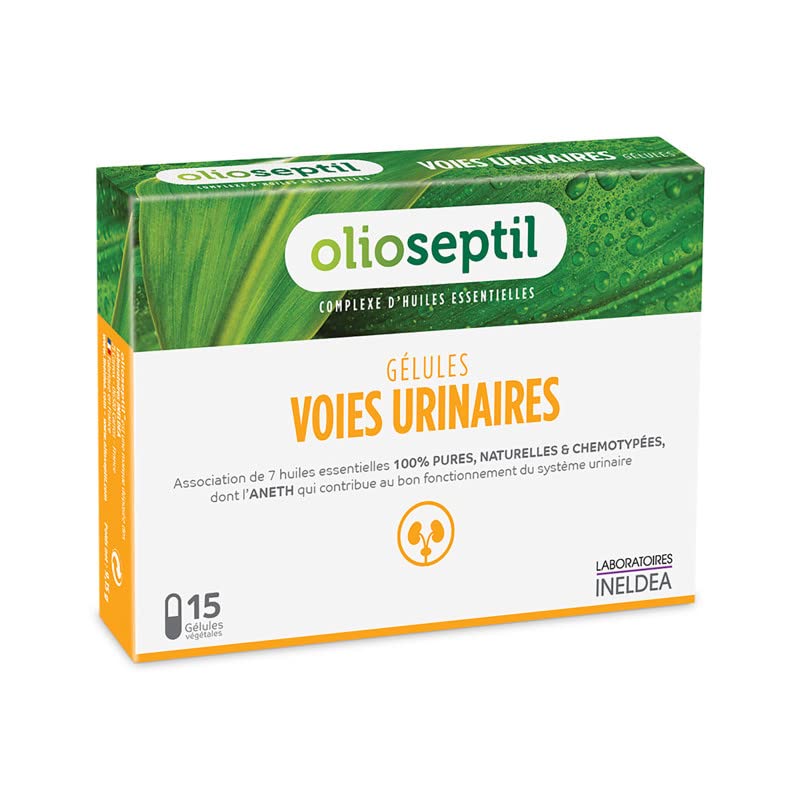 Olioseptil Urinary Tracks 15 Capsules By Olioseptil