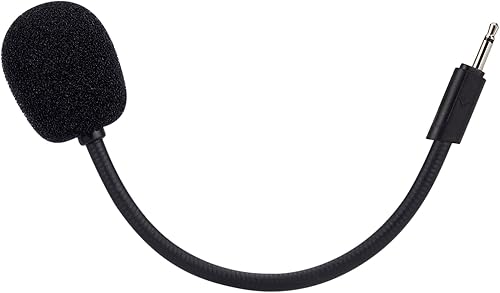 UNCLE LIGHT Micrófono de juego de repuesto para JBL Quantum 100 (Q100) auriculares para juegos en PCXboxPSSwitchMAC, micrófono de pluma desmontable