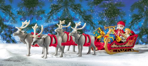 Preisvergleich Produktbild PLAYMOBIL 3604 - Rentierschlitten - Santa Claus