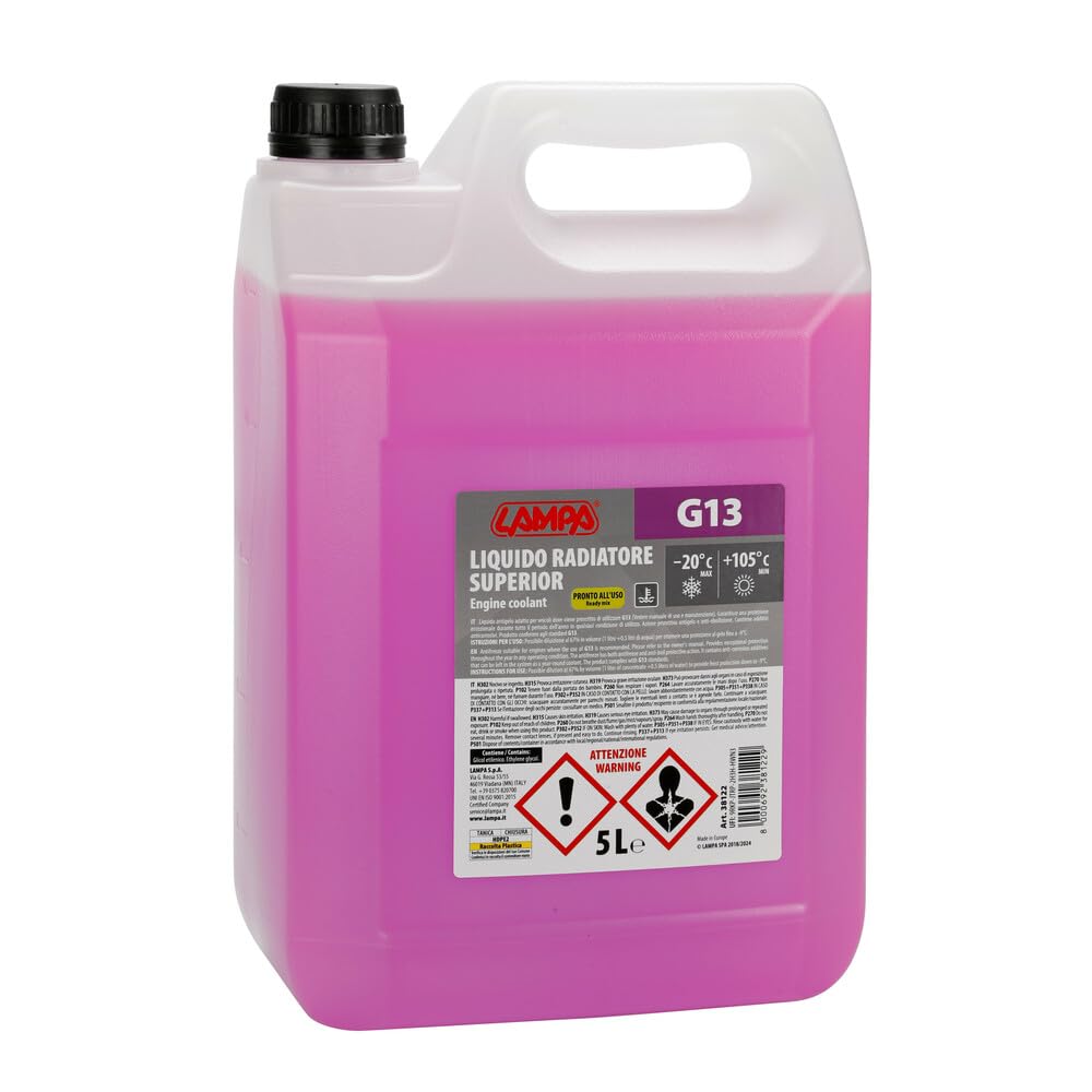 Lampa 38122 Superior-Viola G13, Liquido antigelo radiatore (-20°C) - 5 L