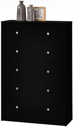 Amazon Co Uk Black Chest Of Drawers Bedroom Furniture Home