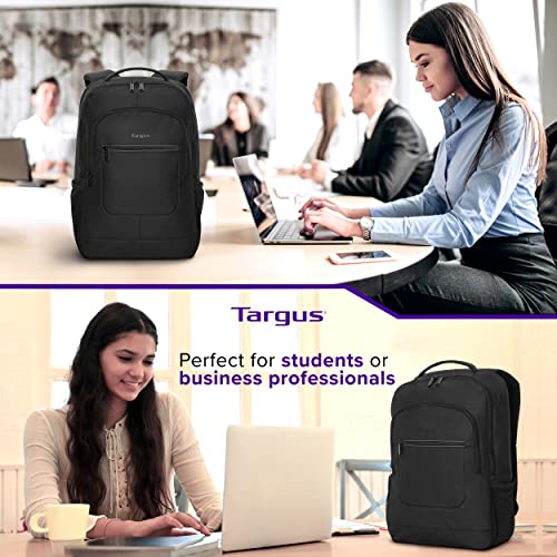 Targus Classic Commuter/School Backpack, Black Backpack For Laptops Up To 15.6-Inches, Lightweight Backpack For Women And Men, Laptop Backpack 9.5L Capacity, Black (Tbb626Gl) #TOP5