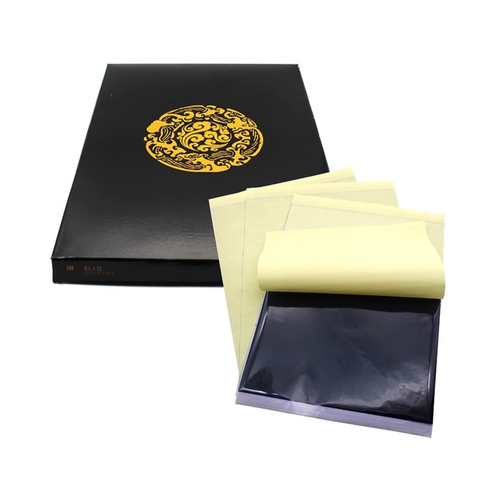 Pochoir de Tatouage Papier copieur Carbone Papier de Transfert de Tatouage 100 pièces