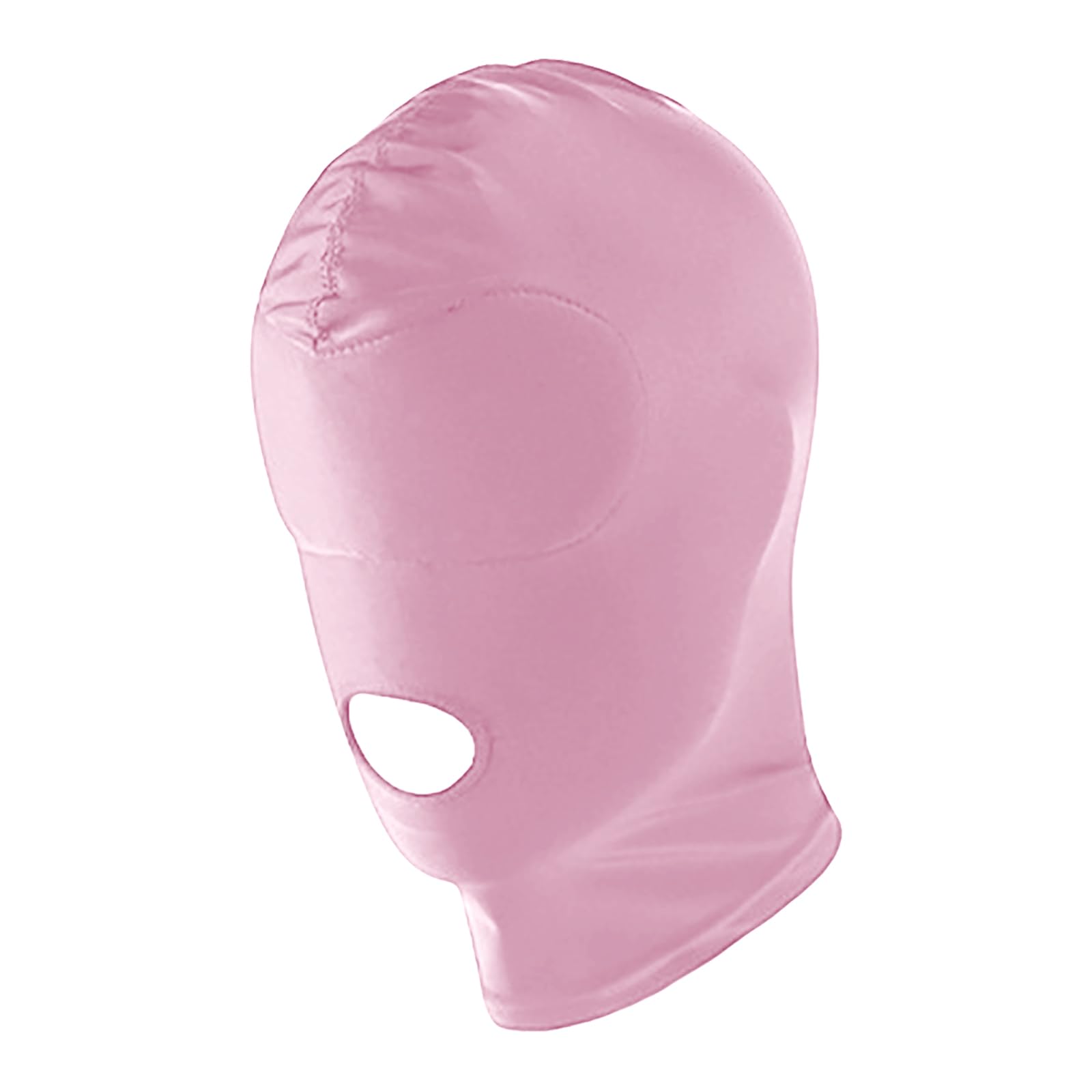 Full Cover Hood Mask Elastic Breathable Head Mask Sexy Balaclava Opened Mouth Show Eyes Face Cover Hood Unisex Headgear for Adult Couple Game Halloween Cosplay Costume Carnival Night Club Role Playing