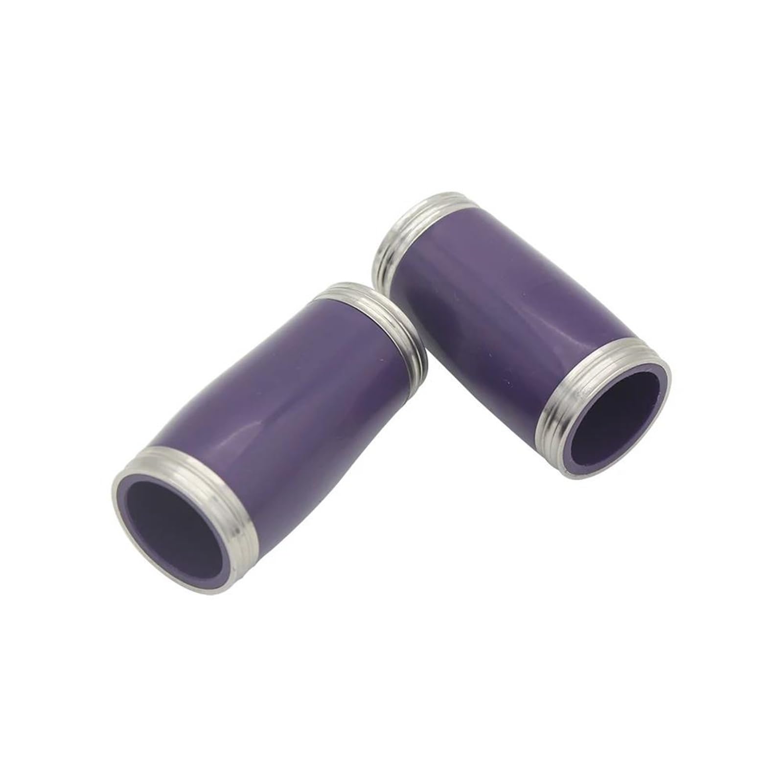 instrumento Clarinet Clarinete Bb De 17 Teclas 6 Anillos Clarinete Morado Clarinete De Baquelita Portátil Con Accesorios Instrumentos De Viento De Madera