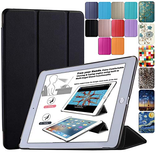 Image of DuraSafe Cases For iPad 10.2 inch 9 8 7 Gen Case A2602 MK2K3HN /A MK2L3HN /A A2604 MK2N3HN /A MK2P3HN /A A2603 A2605 MK6A3HN /A MK693HN /A A2270 MYLC2HN /A MYL92HN /A A2428 A2429 A2430 A2197 MW762HN /A - Black