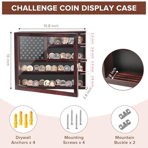 Estuche expositor para monedas militar con vidrio templado miniatura 2