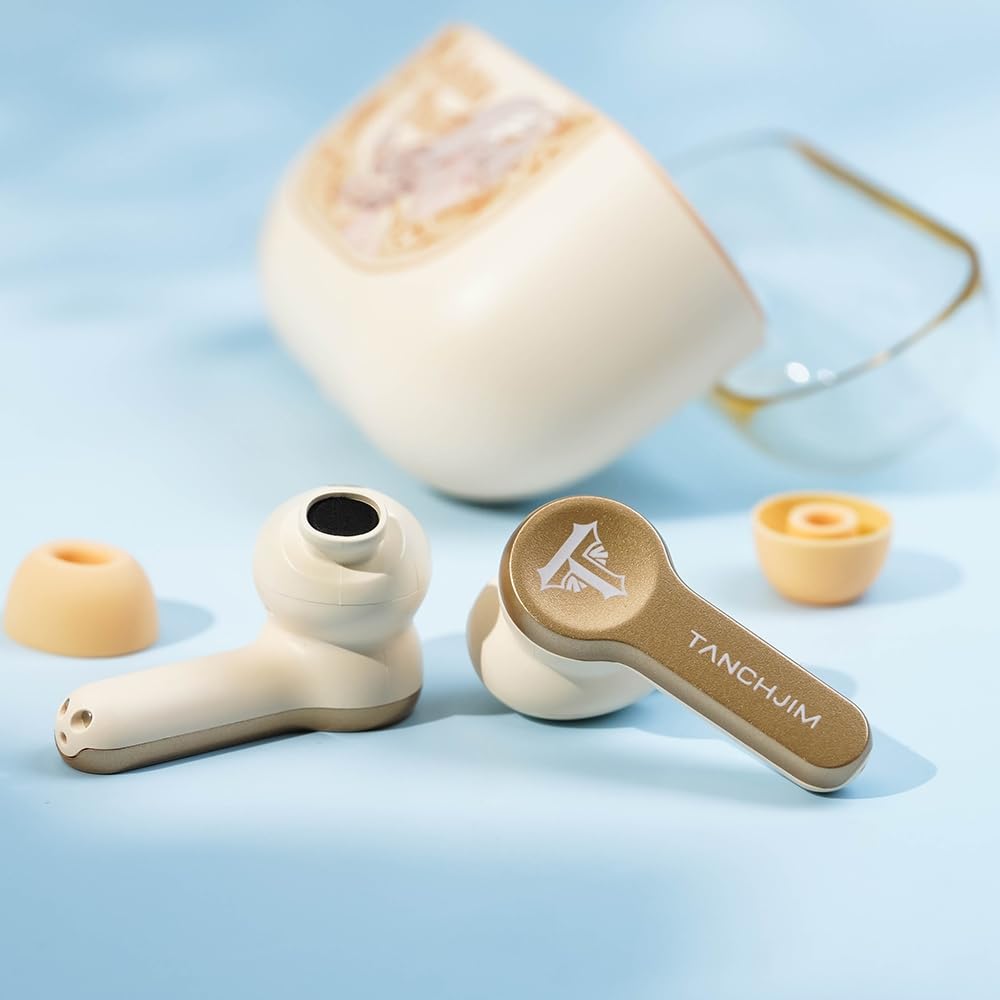 Amazon.co.jp: HiFiGo TANCHJIM Mino 限定版ワイヤレスイヤホン、10mm