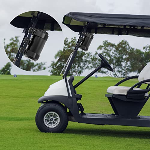 Wali Portable Speaker Mount For Outdoor Golf Cart Railing, Bike Or Boat, Adjustable Strap Fits Most Bluetooth Wireless Speakers Attachment Accessory Holder (Ssh001-B), Black #TOP7